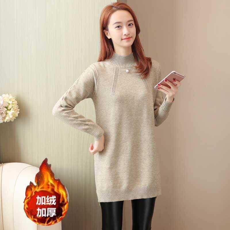 mom sweater middle age Western style Aged Mid length version Plush thickening Sweater Easy Large tycoon clothesin the Women's clothing/Boutique , Sweaters  category - from Buy2taobao.com to provide professional Taobao agent buy service