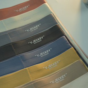 A类纯棉内裤男士威杰奇裸睡无感100全棉透气不卷边男生平角裸感