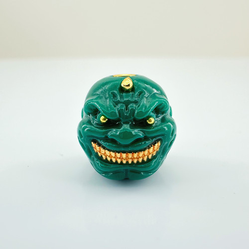 科技绿松石大金牙恶僧顶配珠diy文玩配饰科技松百香星月佛手金刚