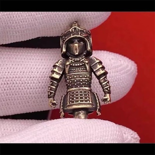 纯铜武士三通佛头，文玩配饰，百香籽星月菩提佛手金刚凤眼三通