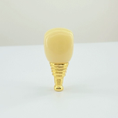 雪巴白琉璃三通佛头diy文玩配饰百香籽星月菩提佛手金刚猴头核尖