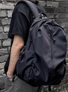 法国Cavi KIong背包男士大容量双肩包初高中大学生书包通勤旅行包