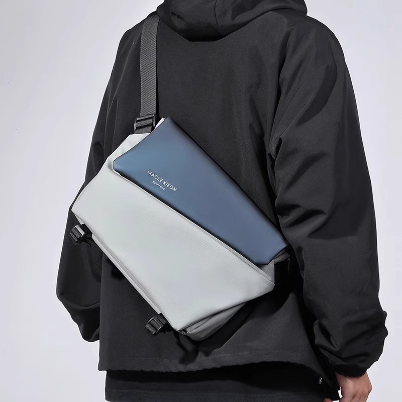 斜挎包男女生潮牌通勤邮差包