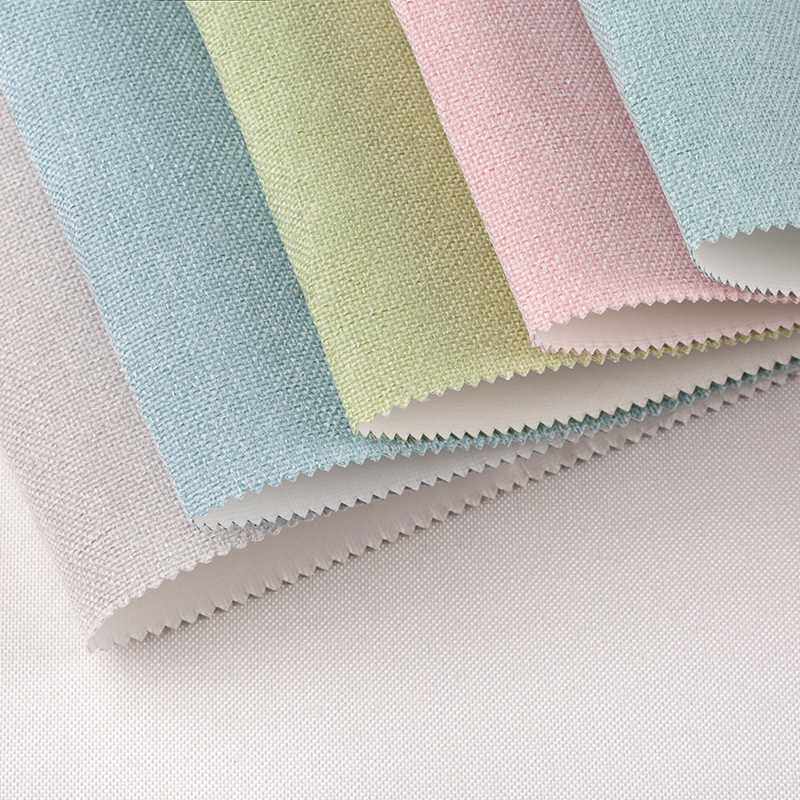 新款直销素色棉麻墙布 儿童房墙布无缝全屋 客厅家装简约墙纸墙布