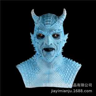 新款直销万圣节游戏暗黑破坏神谎言Belial贝里艾尔恶魔面具头套8
