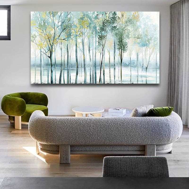 新款直销外贸纯手绘油画大副抽象蓝色系卧室画玄关餐厅客厅装饰画
