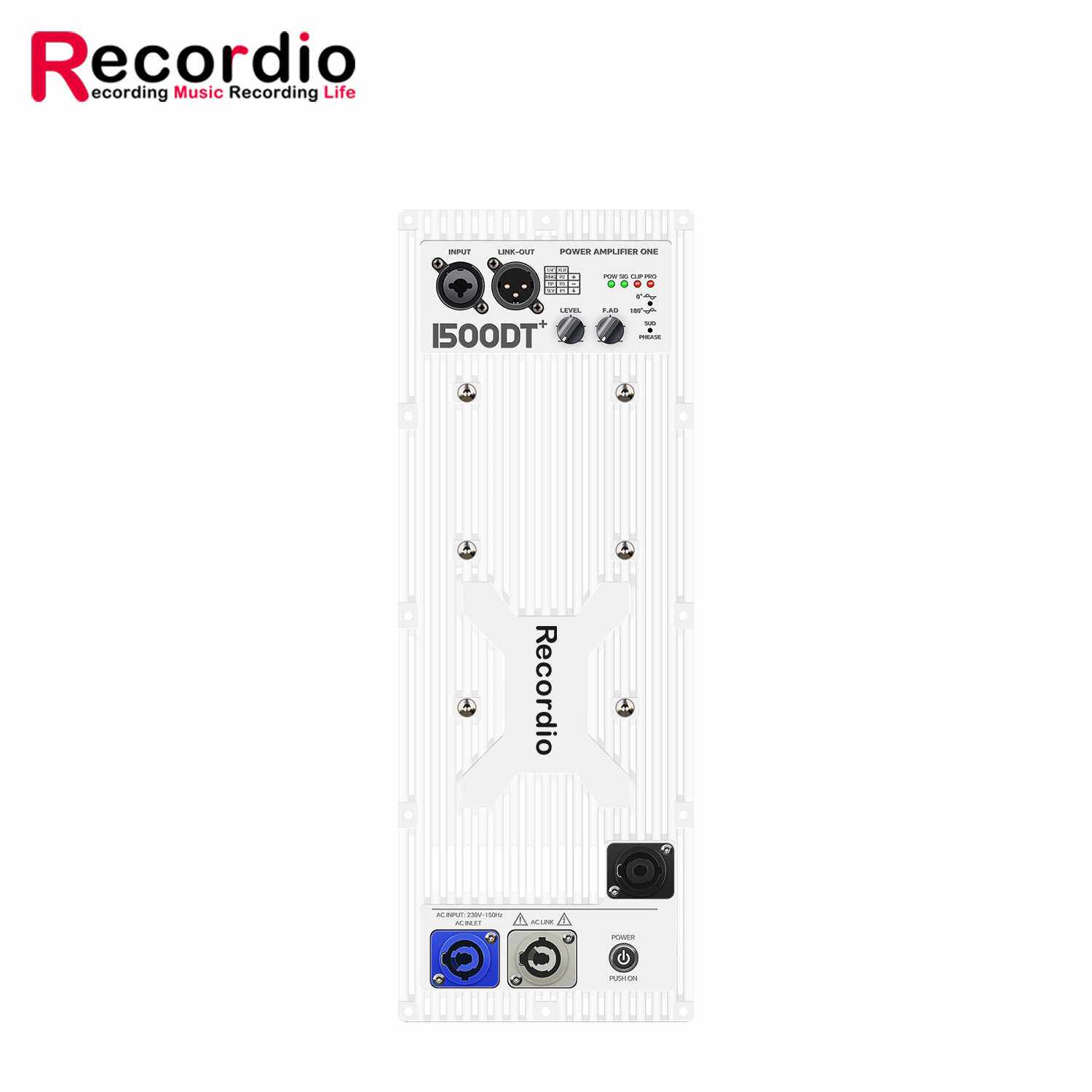 新款直销新款白色功放工厂直供900w/1500W大功率舞台演出音箱功放