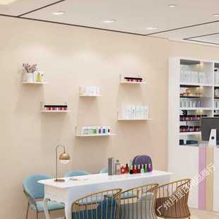 新款直销挂墙上的置物架免打孔墙铁艺客厅电视装饰卧室墙壁书架一