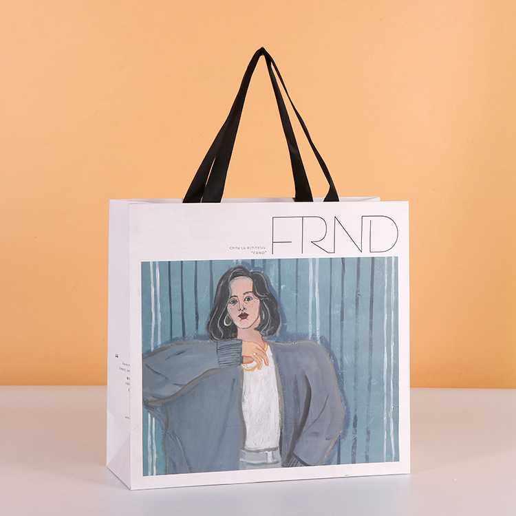 新款直销高级感时尚简约礼品袋服装店大号轻奢手提袋精美节日礼物,包装,无纺布包装袋,淘宝优惠券,粉丝福利购,淘宝优惠卷