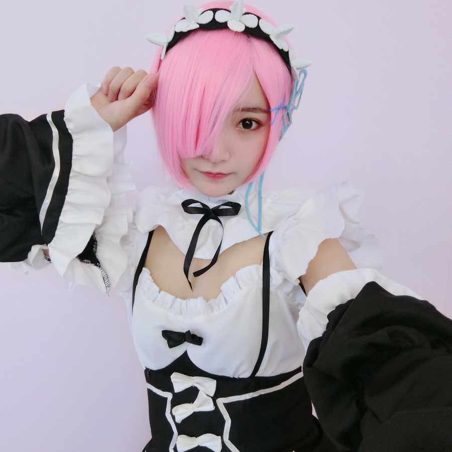 女仆装蕾姆cos服动漫拉姆雷姆从零开始的异世界生活cosply服装女|ruв категории плесень играть/Аниме/вокруг/cos/настольные игры, Косплей одежды/реквизит/услуги, Косплей женской одежды - от Buy2taobao.com для оказания профессиональной услуги покупки агента Taobao