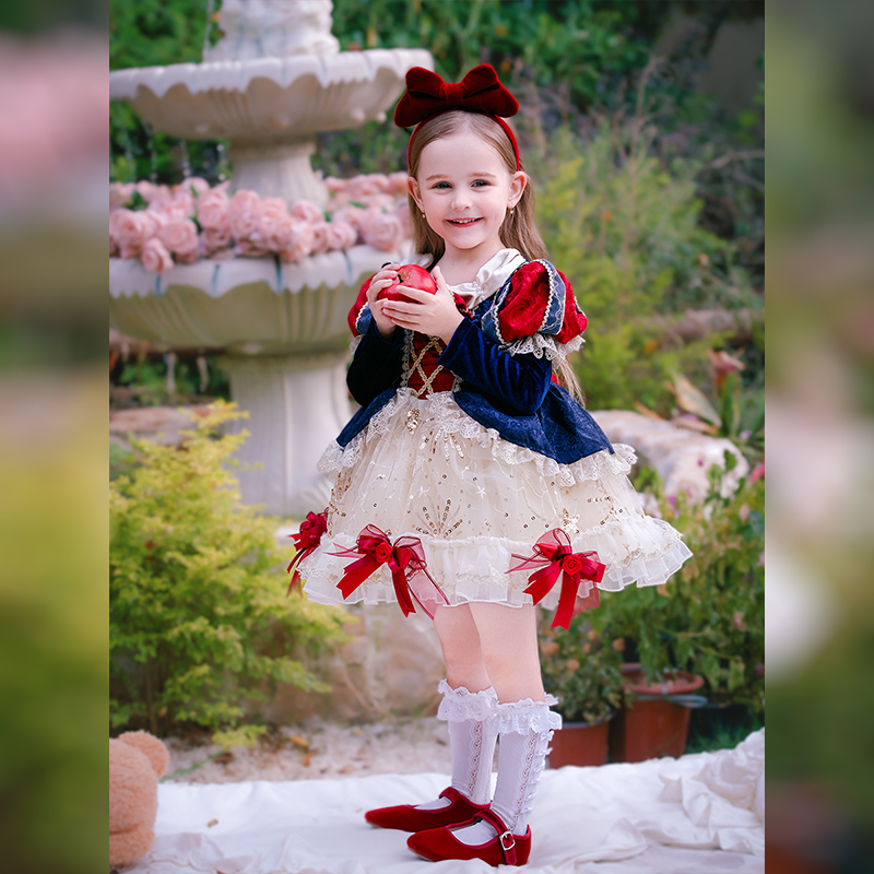 女童洛丽塔白雪公主裙
