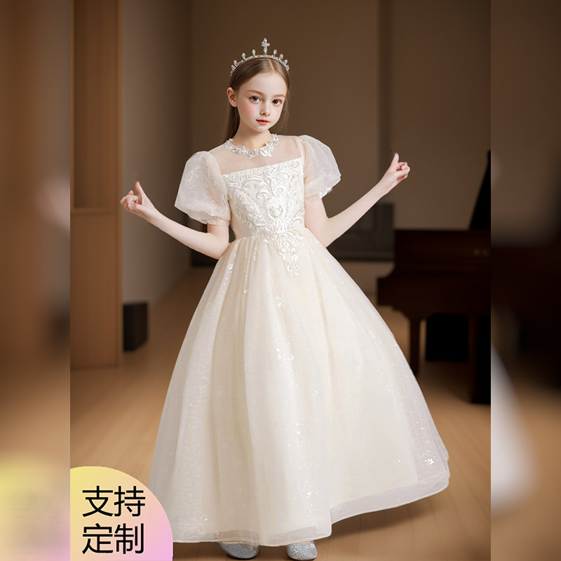 高定款晚礼服裙表演服图片