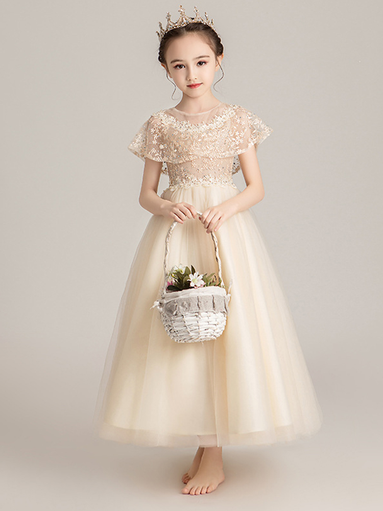 订制合适您的小女孩晚礼服