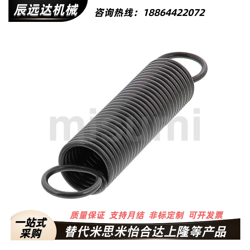 进口拉簧AWY拉伸弹簧AWY20-60/70/80/90/100/125/150/175 线径2