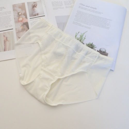 满59自动包邮韩单纯元爽滑绵软亲肤中高腰包臀无痕奢华女款三角裤