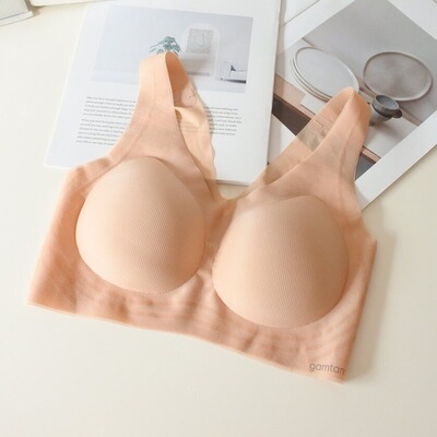 满59包邮韩国原单美背背心款全无感无痕文胸适合平时70AB75A