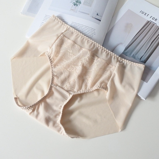 三角裤 满59 丝滑绵软高级轻浅肤色中腰包臀无痕女款 韩单纯元 包邮