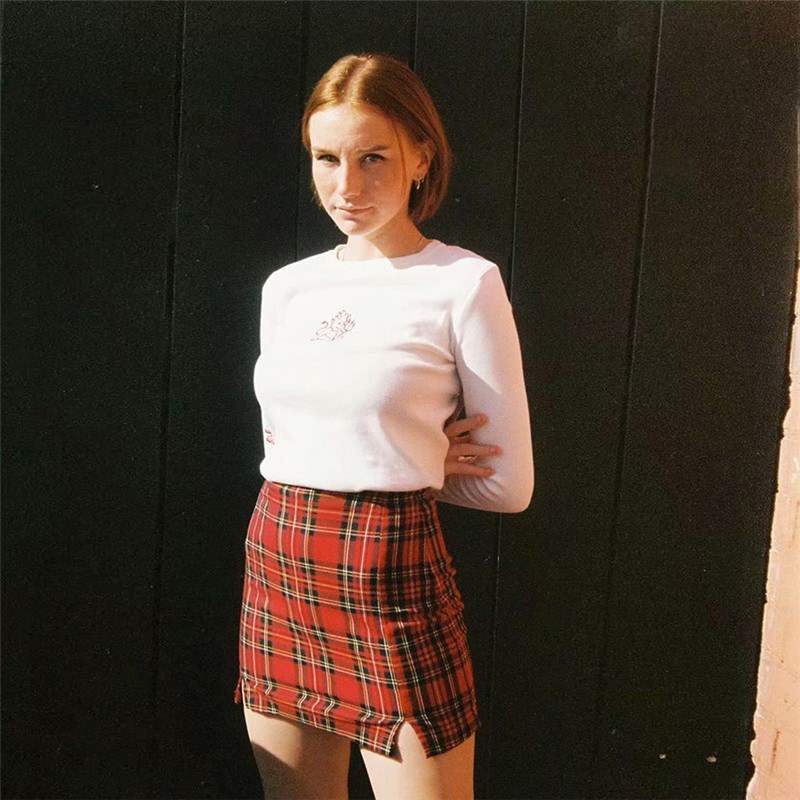 ins super fire red plaid skirt restorin ancient ways of|msdalam kategori Butik wanita / wanita, skirt - dari Buy2taobao.com untuk memberikan perkhidmatan ejen Taobao profesional membeli