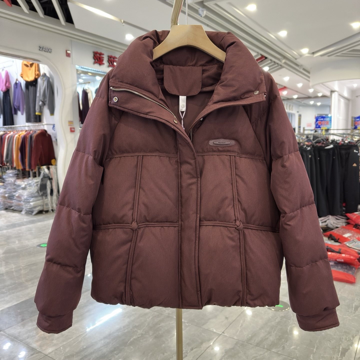 高端妈妈装立领加厚羽绒服50白鸭绒冬季新款中老年宽松保暖外套,女装/女士精品,羽绒服,淘宝优惠券,粉丝福利购,淘宝优惠卷