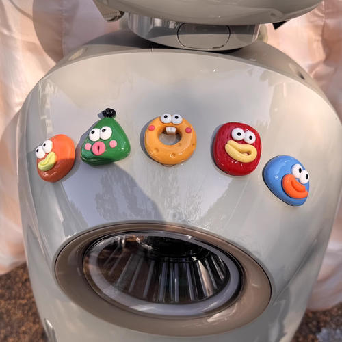 搞怪香肠嘴车贴可爱电动车装饰品diy遮挡划痕立体贴纸电瓶车配件