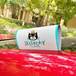 jellycat汽车水洗唛外部装饰标签贴创意宝宝巴士立体logo吉伊卡哇