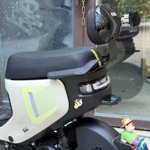 适用于小牛MT电动车摩托车尾部装饰小摆件车尾胖虎趣味动漫公仔