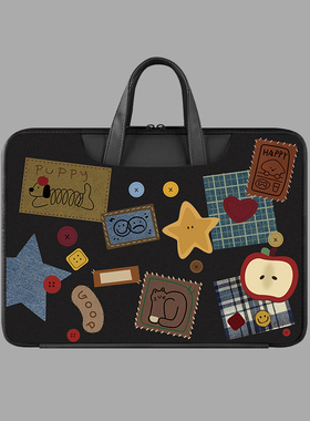 2026新款笔记本手提电脑包适用苹果macbook air14男女华为matebook13联想华硕pro15.6戴尔16寸ipad内胆公文包