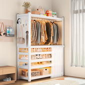 家用钢制鞋 架门口落地多层置物架衣架铁艺收纳层架入户门后玄关鞋