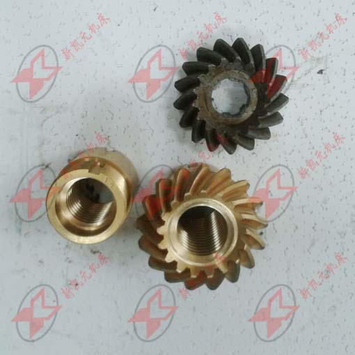 机床配件立车配件齐齐哈尔机床C5116-55105/55222螺旋伞齿轮/罗母