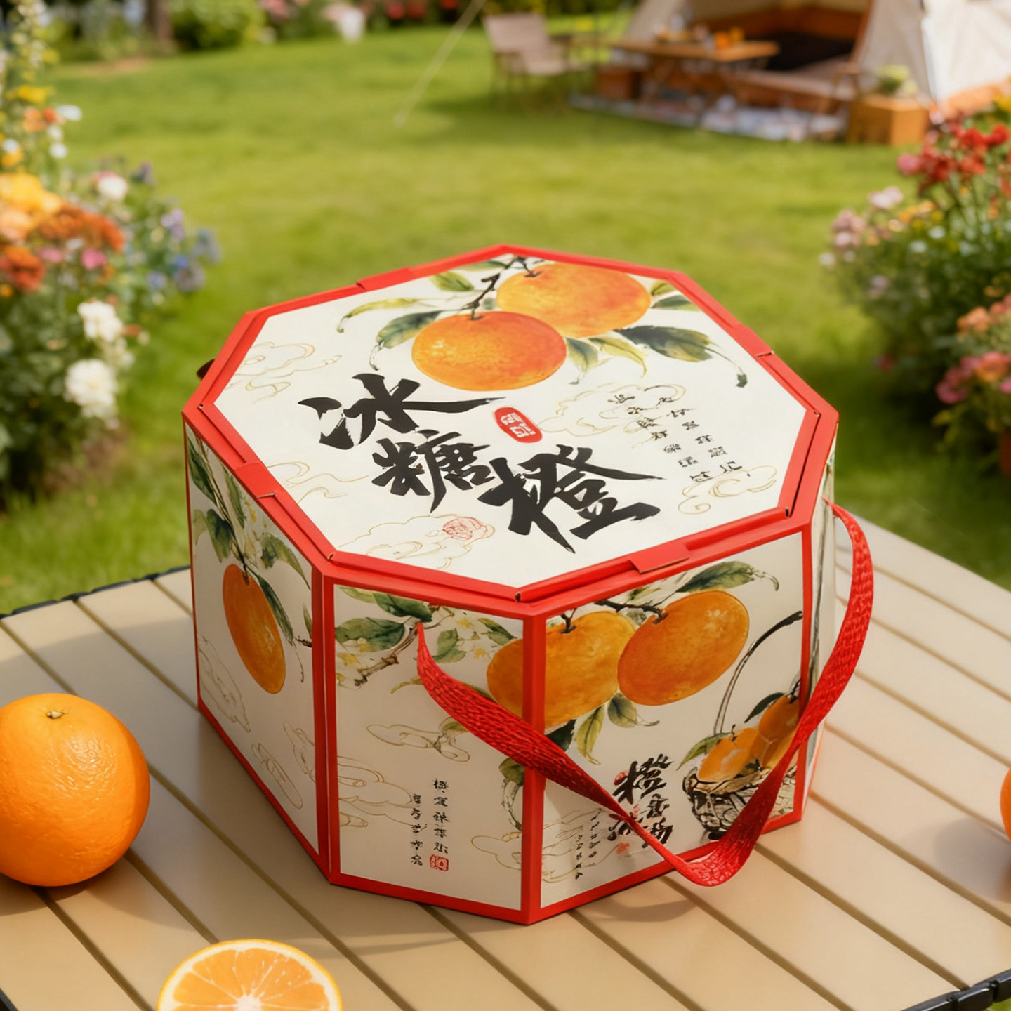 冰糖橙包装盒高档橙子果冻橙赣南脐橙礼盒空盒子10斤装礼品盒定制