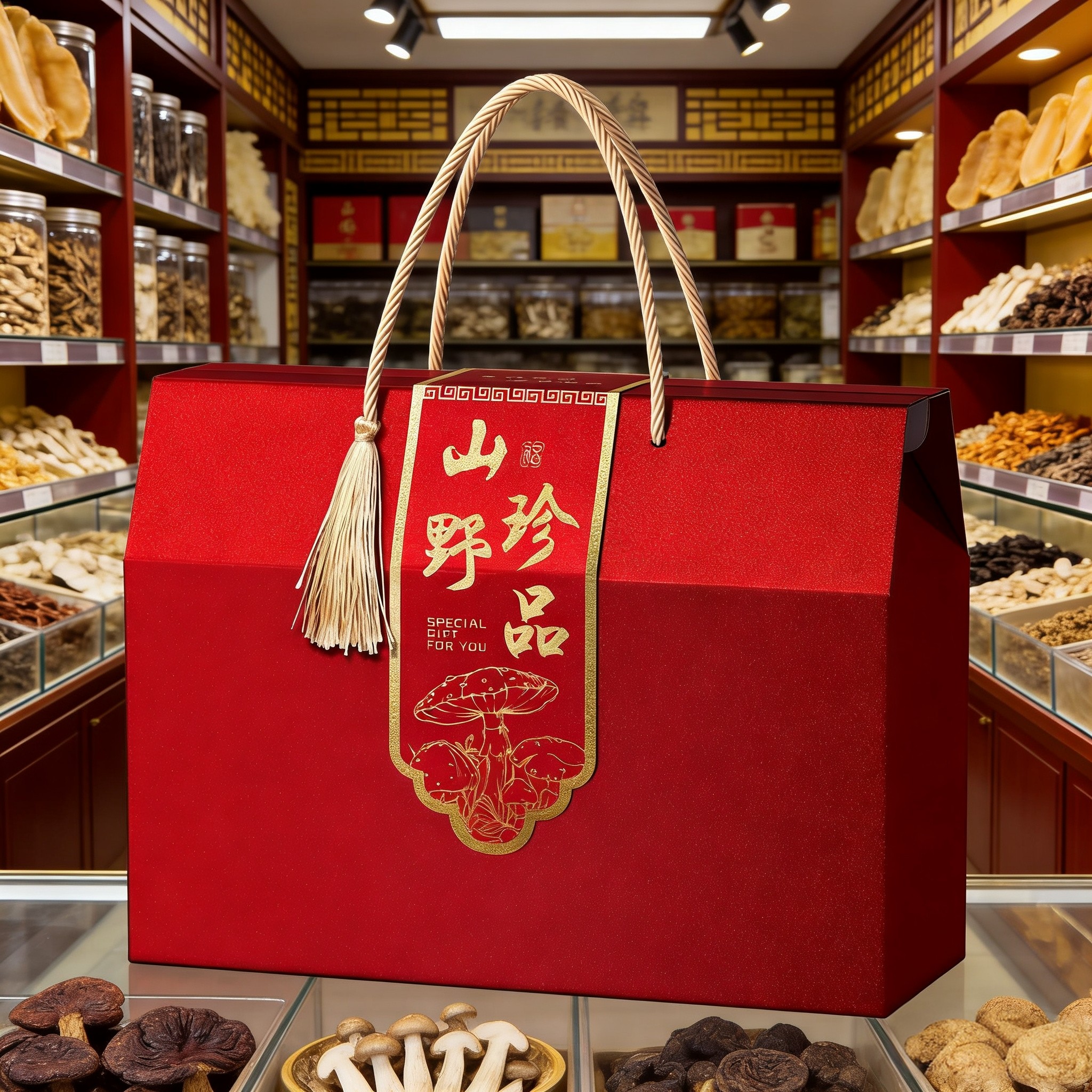 高档山珍礼盒空盒木耳野生羊肚菌菇干货土特产礼品包装盒纸箱定制,厨房/烹饪用具,点心包装盒/包装袋,淘宝优惠券,粉丝福利购,淘宝优惠卷