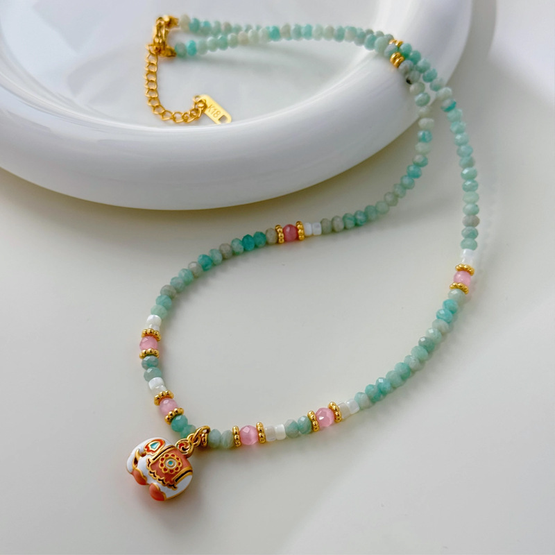 s尚美伯爵吉象珐琅吊坠天