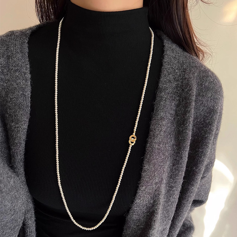 s尚美伯爵小米珠珍珠项链