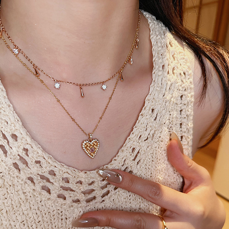 s尚美伯爵叠戴项链配饰女