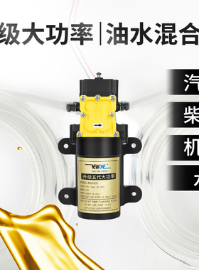 抽油神器电动抽油泵12V24V汽油柴油汽车油箱220V加油换机油抽水泵