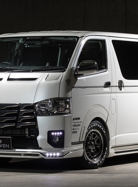 适用于hiace200系 港版VAN仔丰田海狮2005-2022rowen同款改装套件