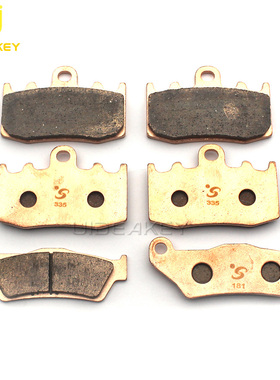 适用宝马R1100S R1150RT K1200RS 00-06年摩托车前刹车片后碟刹皮