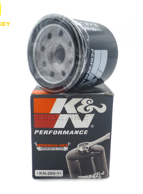 适用川崎 KVF750 KVF650 KRF750 KVF360摩托车机油滤芯原装机滤格