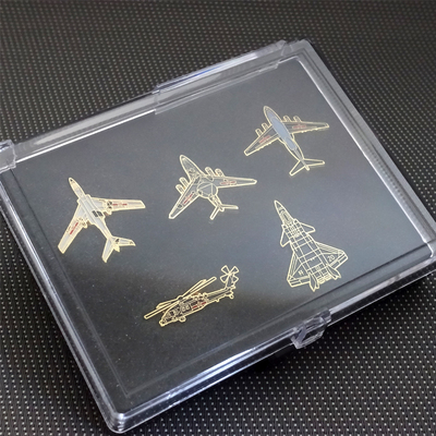 中国合金航展纪念品胸针飞机徽章