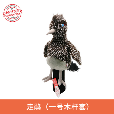 美国Daphne'S高尔夫球杆头套走鹃动物杆套一号木发球木杆套新品