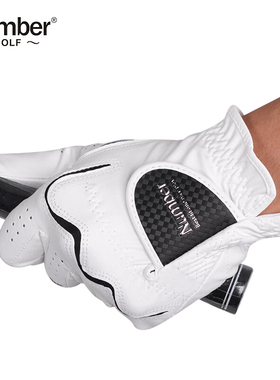 Number高尔夫手套 男士 新款 超纤布 可水洗 防滑 单只左手