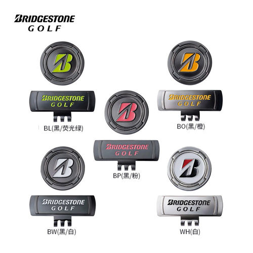 普利司通Bridgestone高尔夫帽夹马克夹Glof Mark球位标 26年新品