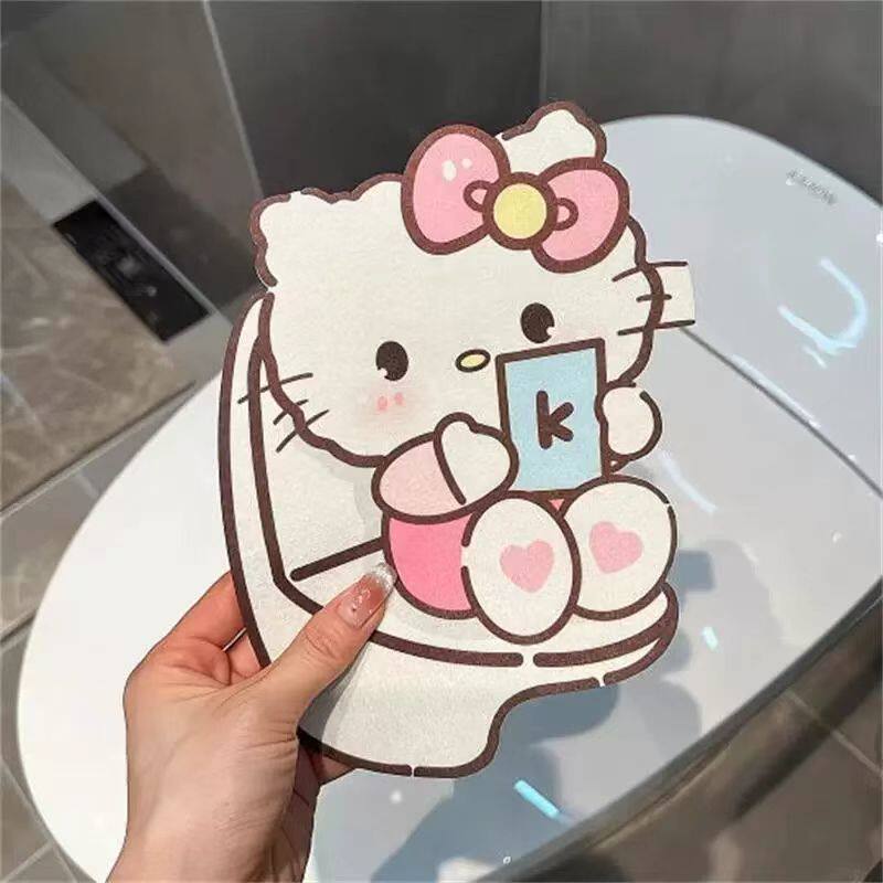 hellokitty马桶除臭贴卫生间香薰片厕所装饰卡通贴纸防水消臭留香