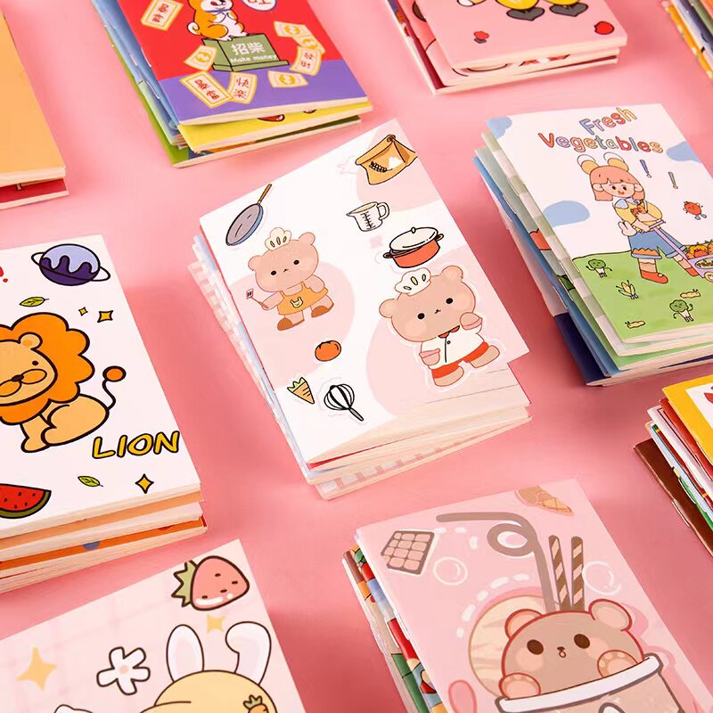 可爱迷你小本子 学生便携口袋笔记本软面抄便签本 办公文具记事本图片