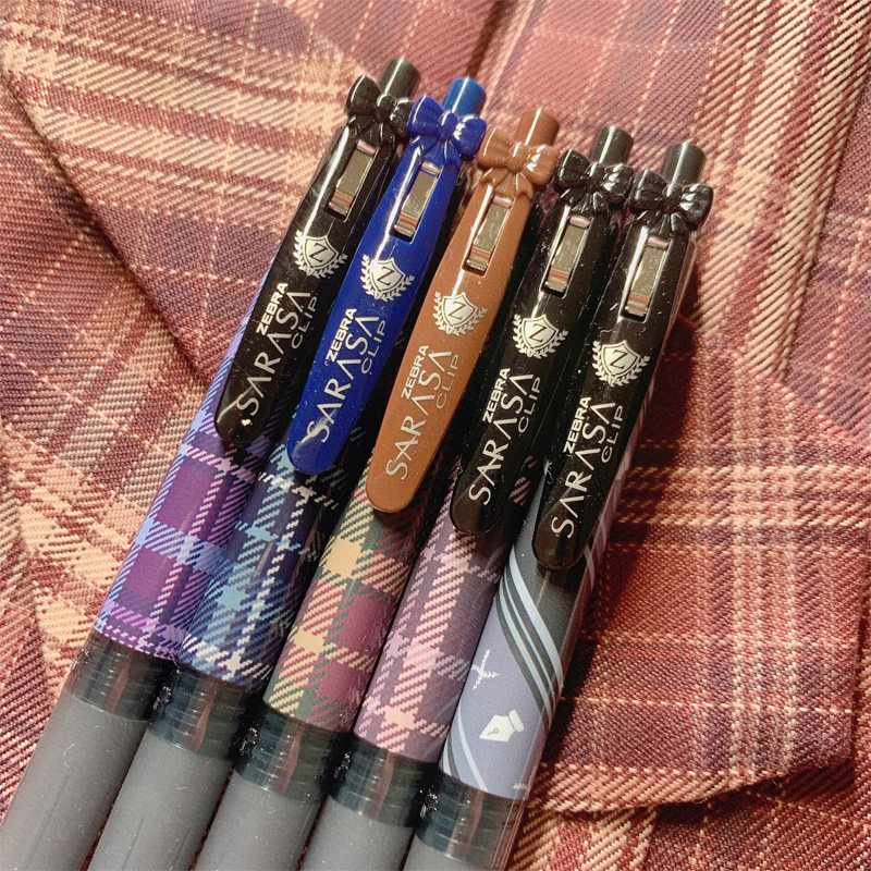 【限定款】zebra斑马JJ15格柄限定按动中性笔校园可爱学生制