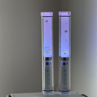 陶喆五月天应援荧光棒收纳漂筒展示盒周边演唱会透明亚克力防尘罩