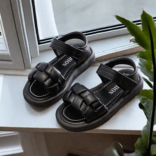 女童凉鞋新款时尚夏季公主小女孩儿童鞋子软底中大童夏款防滑潮鞋