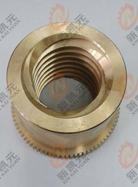 机床配件 镗床配件 沈阳中捷TPX6113-29803铜罗母 带齿罗母