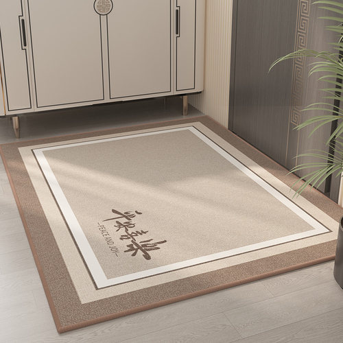 入户门地垫进门脚垫门口地毯红色高端门垫新房乔迁精品新款防滑垫