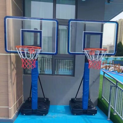儿童成人篮球架幼儿园篮球架投篮球框3.05米移动带轮子升降篮球架